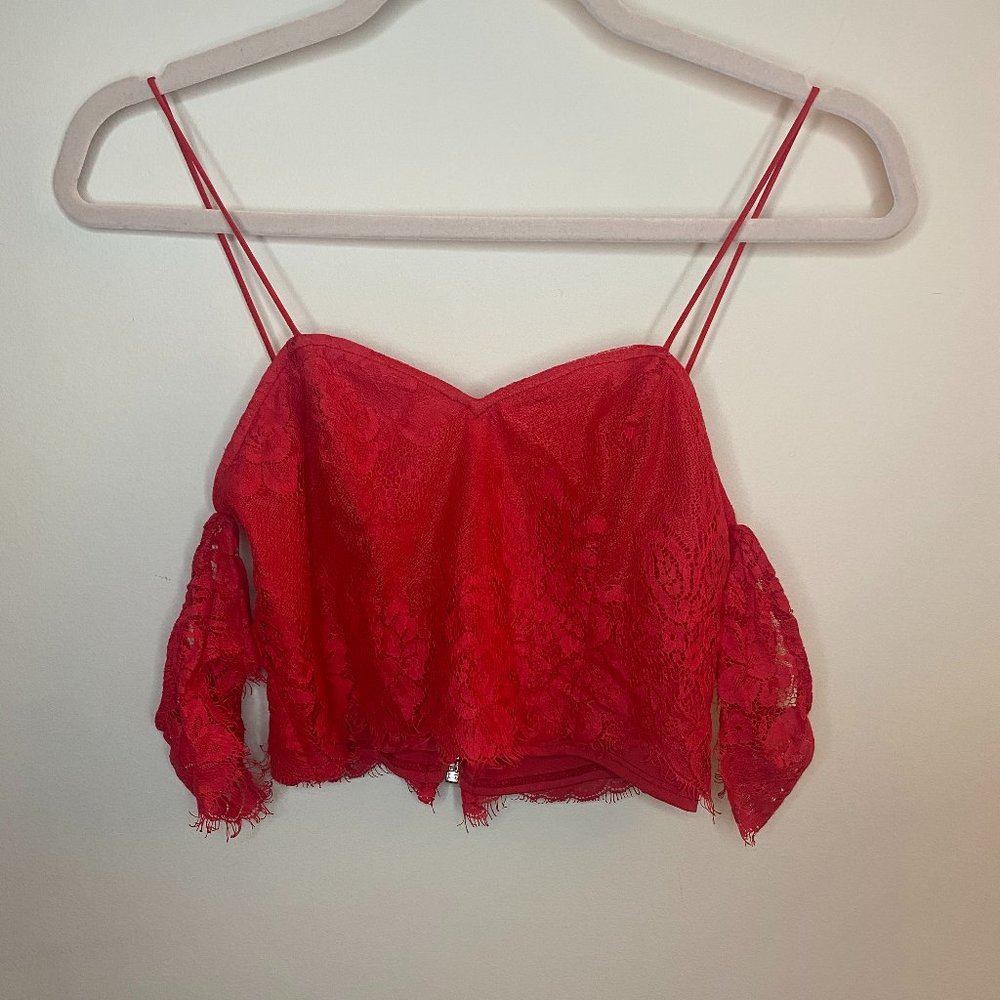 NBD Lace Crop Top